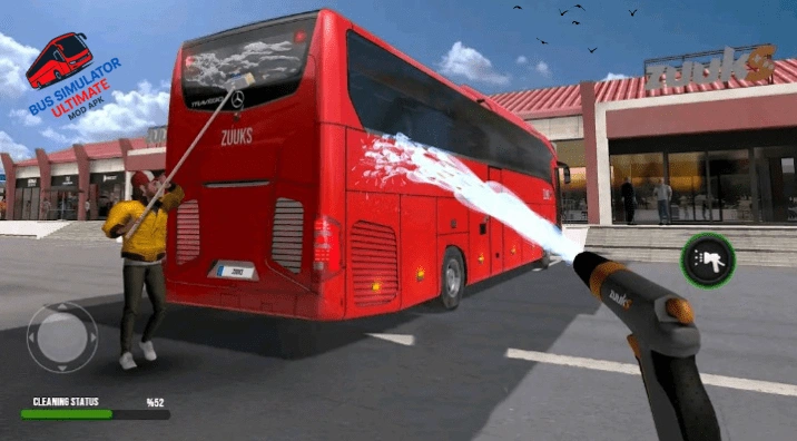 Home 9 Washing a bus