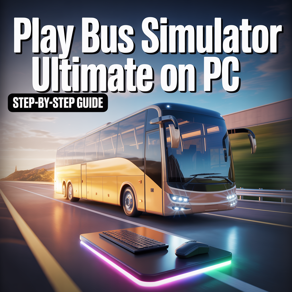 How to Play Bus Simulator: Ultimate on PC? The Complete Guide for New and Veteran Drivers 3 How to Play Bus Simulator Ultimate on PC